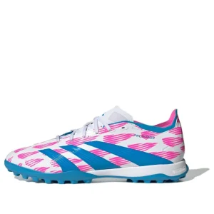 adidas Predator League Turf 'Cloud White Solar Blue Solar Pink' IF6379