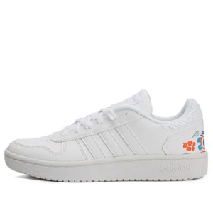 (WMNS) adidas Hoops 2.0 Embroidered 'White' EE5823