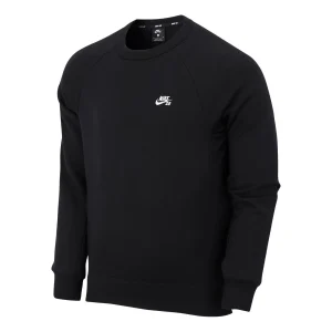 Nike SB Icon Crew Sweatshirt 'Black' AQ9564-010