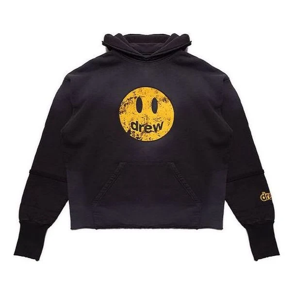 Drew House Deconstructed Mascot Hoodie 'Faded Black' DH-F31122-MCFB