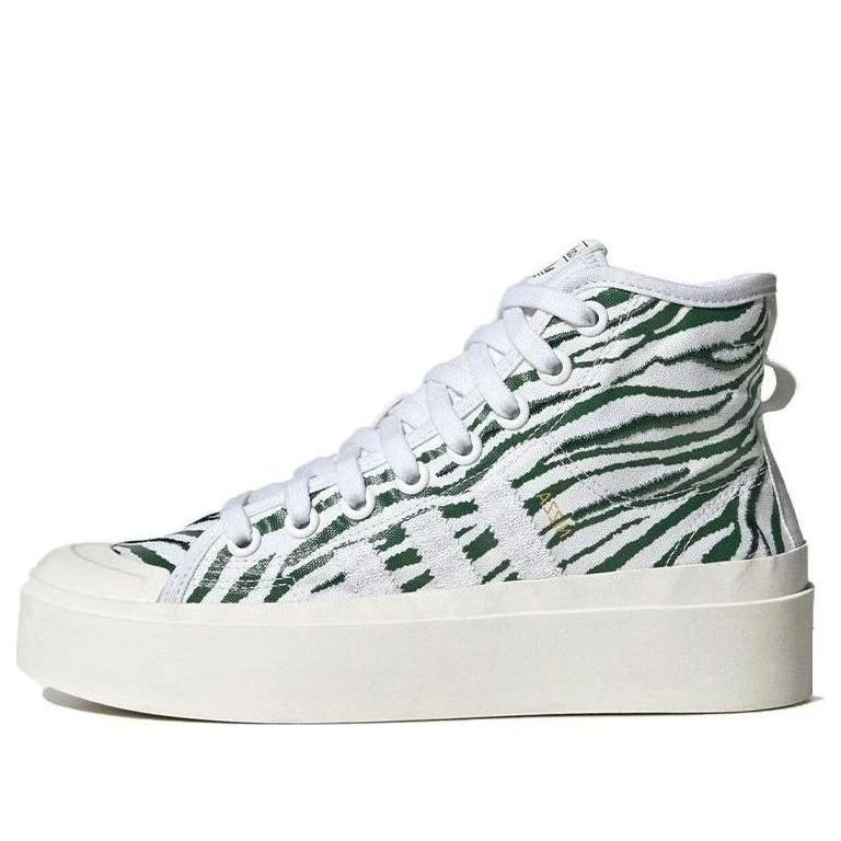 (WMNS) adidas Nizza Bongea Mid 'White Green' IG7372