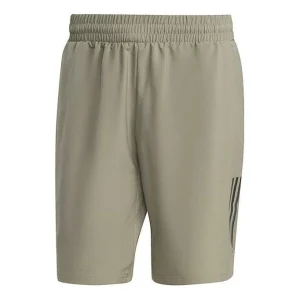 adidas Club 3-Stripes Tennis Shorts 'Silver Pebble' HT7167
