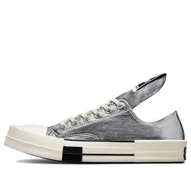 Converse x Rick Owens TURBODRK Chuck 70 Low 'Silver Lacquer' A01292C