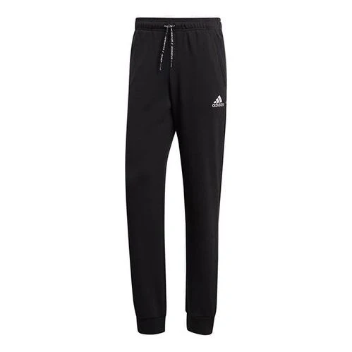 adidas logo Casual Sports Bundle Feet Long Pants Black DX9214