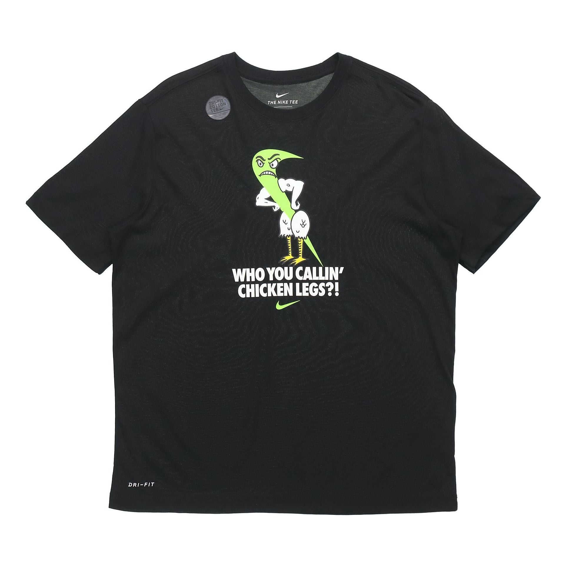 Nike Dri-FIT Logo Printing Quick-dry Sports Male Black DA1797-010