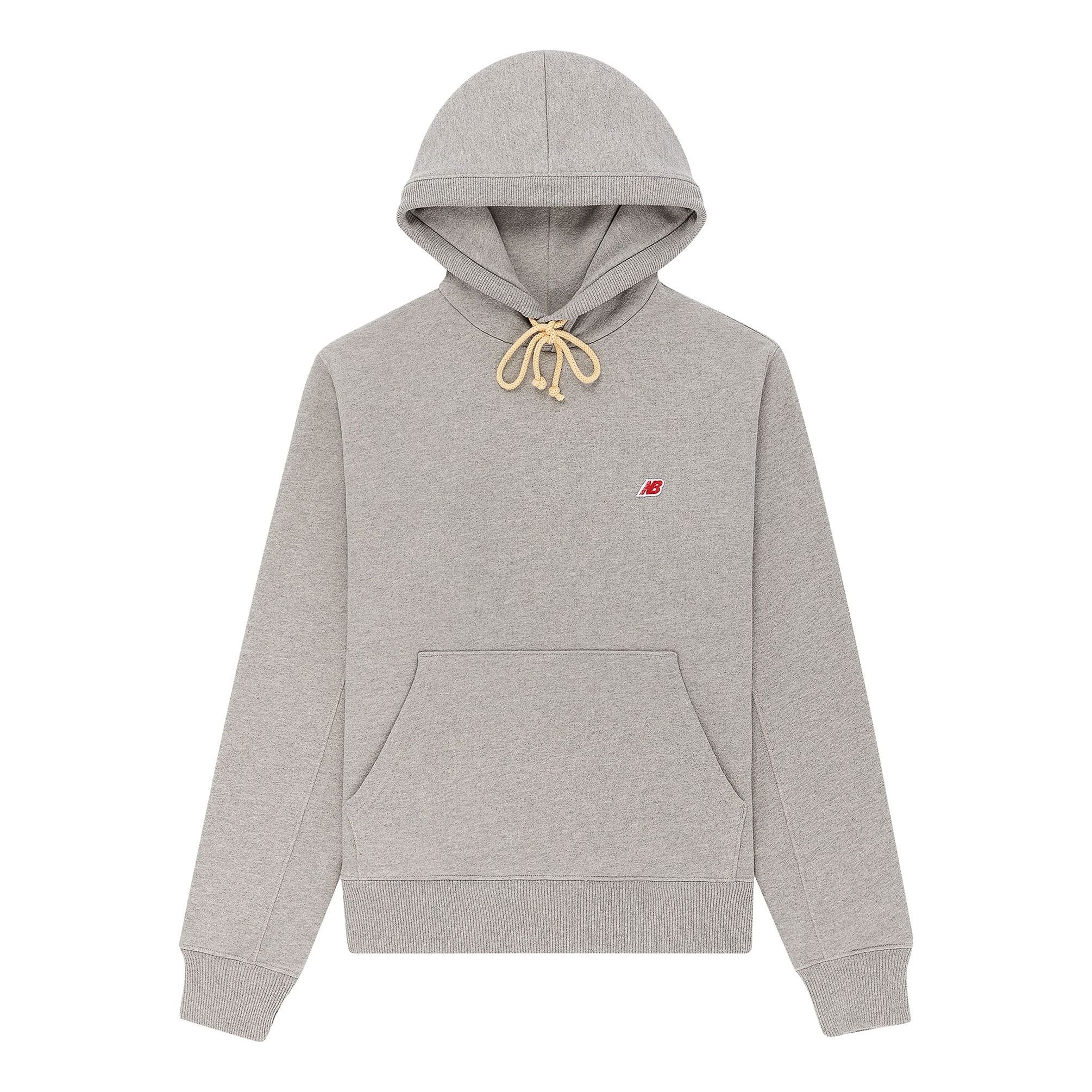 New Balance MADE in USA Core Hoodie Asia Sizing 'Athletic Grey' MT21540-AG