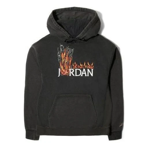 Air Jordan x Cactus Jack by Travis Scott MJ Fleece Hoodie 'Black' CK4042-010