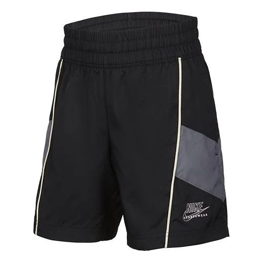 (GS) Nike Sportswear Heritage Windrunner 'Black Dark Grey' DA1382-010