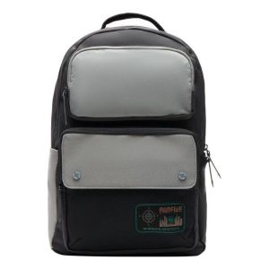 Li-Ning BadFive Graphic Backpack 'Black Grey' ABSS165-2
