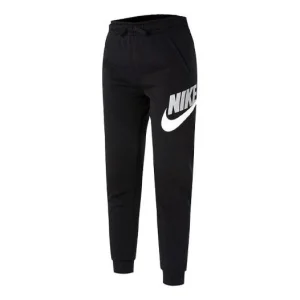 (GS) Nike Logo Printing Bundle Feet Sports Pants/Trousers/Joggers Boy Black CJ7863-010