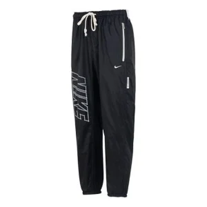 Nike Casual Elastic Waistband Sports Pants Asia Sizing 'Black' DQ6189-010