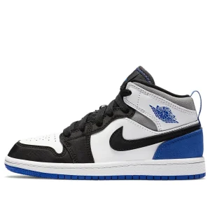 (PS) Air Jordan 1 Mid SE 'Royal Black Toe' BQ6932-102