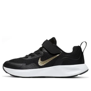 (PS) Nike Wearallday 'Black Metallic Gold' CJ3817-005