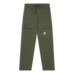 New Balance Casual Cargo Pants Asia Sizing 'Olive Green' AMP13396-ECL