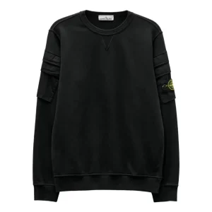 STONE ISLAND Double-Sleeve Pocket Sweatshirt 'Black' 791560577-V0029