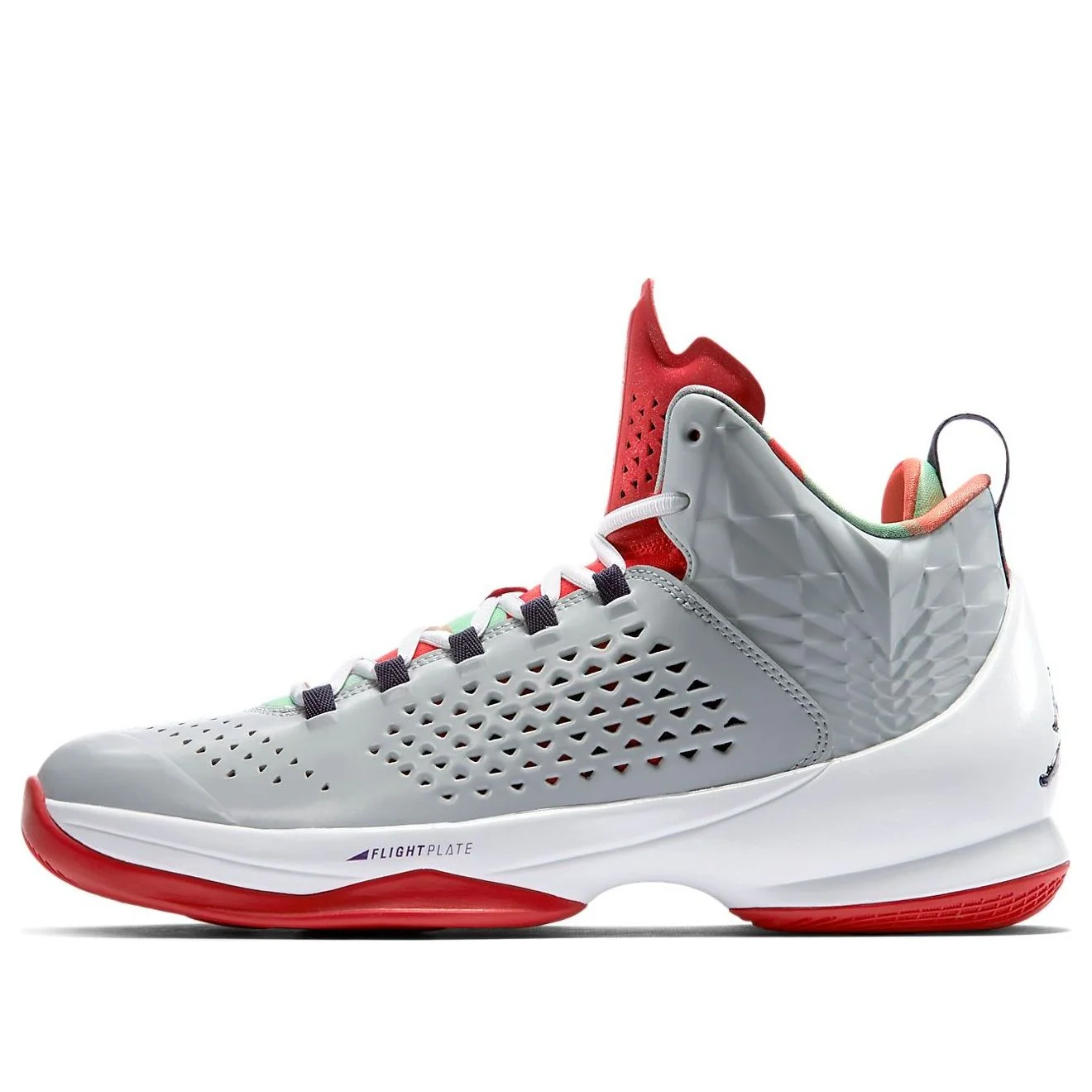 Air Jordan Melo M11 'Grey Red' 716227-015