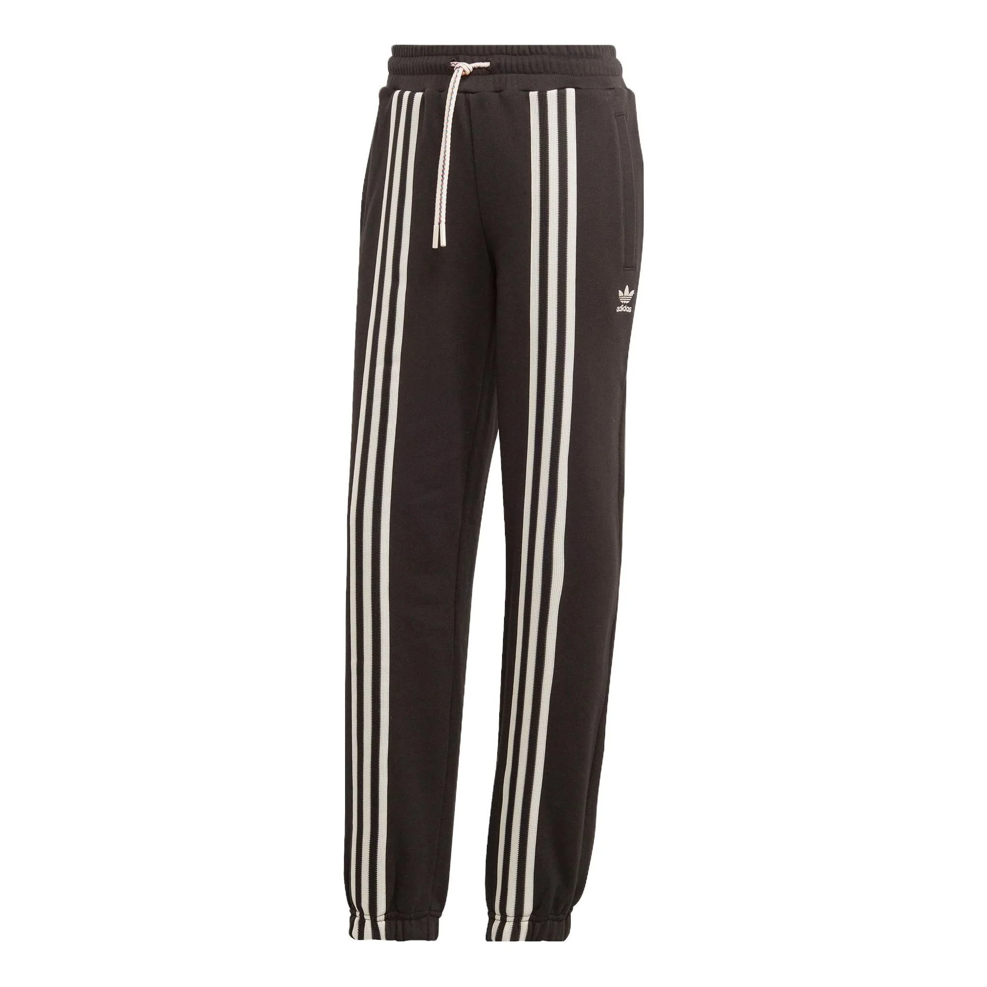 (WMNS) adidas 70s 3-Stripes Sweatpants Asia Sizing 'Black' IK7855