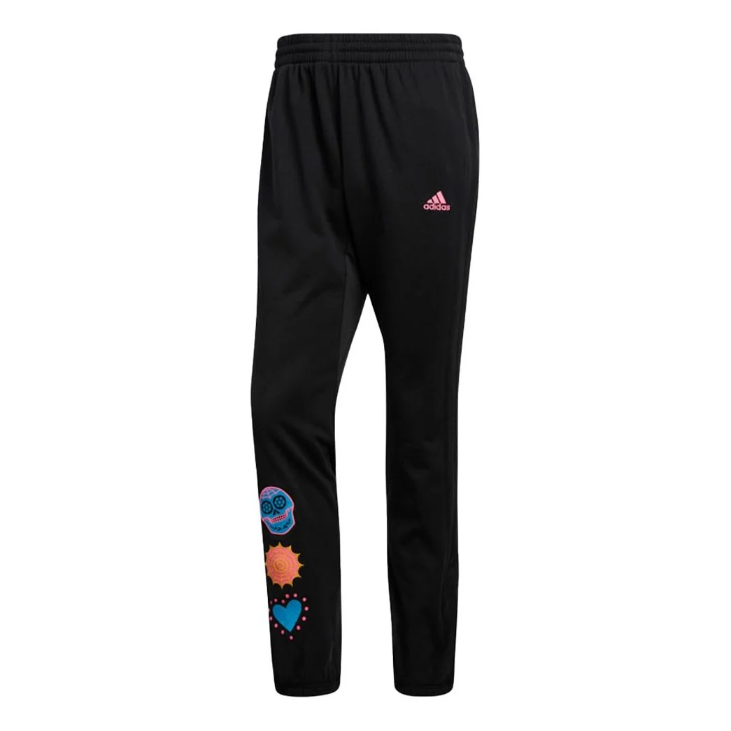 adidas Fleece Lined Stay Warm Running Training Sports Long Pants Black GQ8965