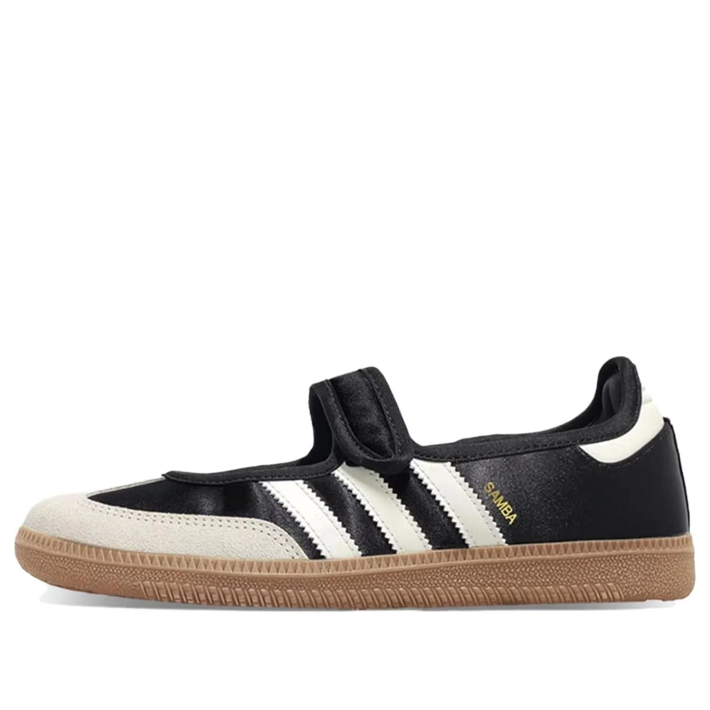 (WMNS) adidas Samba Jane 'Black White Gold Metallic' IH9207