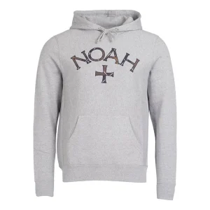 NOAH x Barbour Logo Hoodie 'Grey' SS11FW20