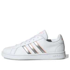 (WMNS) adidas neo Grand Court Base 'White Silver Pink' EG5949