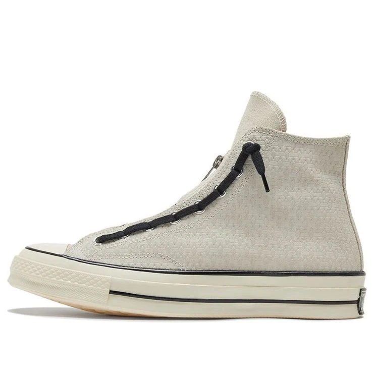 Converse Chuck 70 Zip Hi 'Egret Black' 169439C