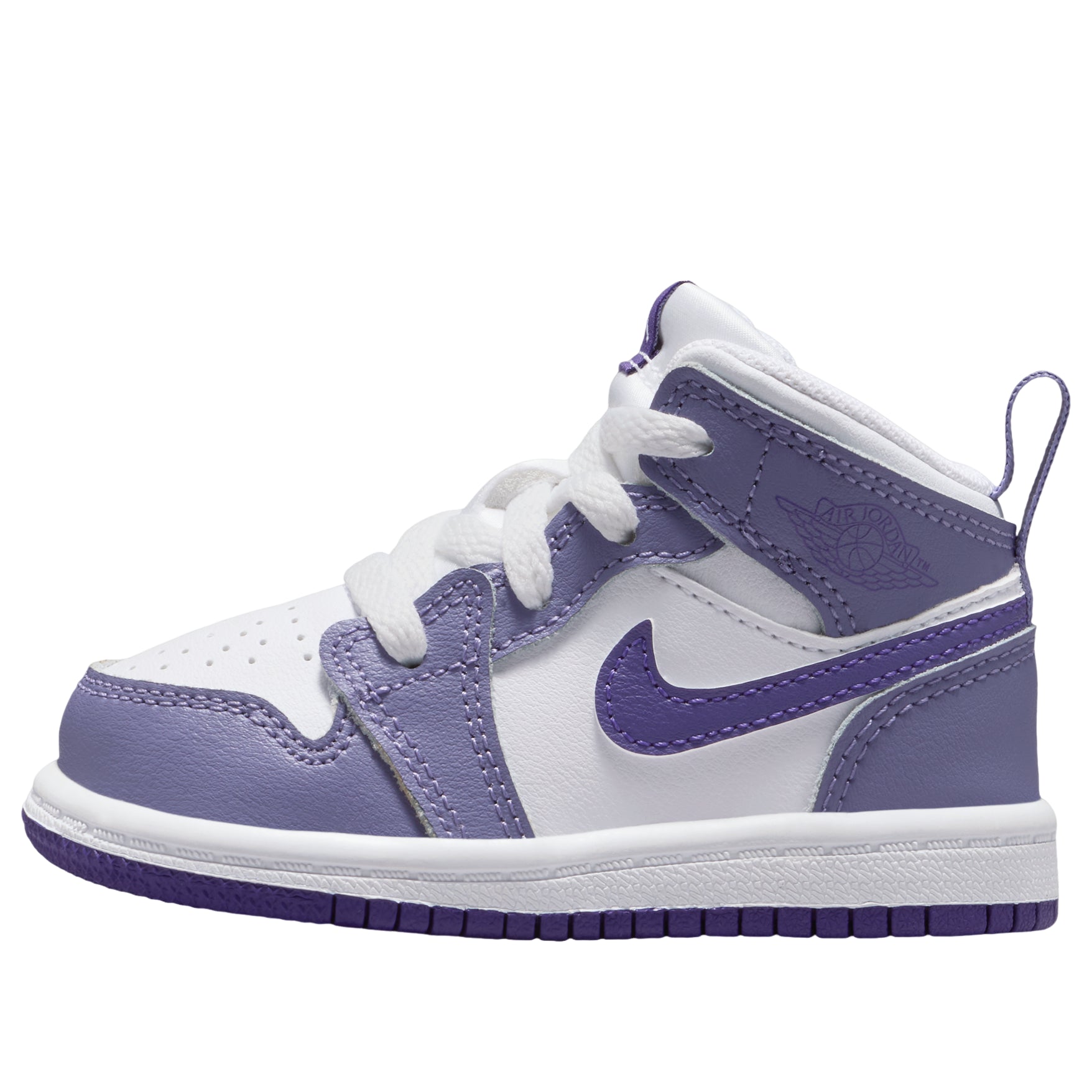 (TD) Air Jordan 1 Mid 'Dusty Amethyst White Court Purple' DQ8425-500
