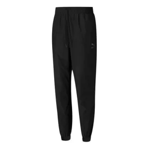 PUMA Iconic Logo Pants 'Black' 599324-01