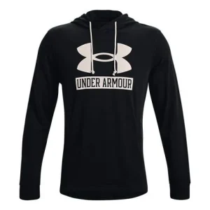 Under Armour Rival Terry Logo Hoodie 'Black' 1370390-001