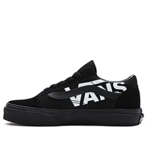 (PS) Vans Logo Old Skool Shoes 'Black' VN0A7Q5FMCG