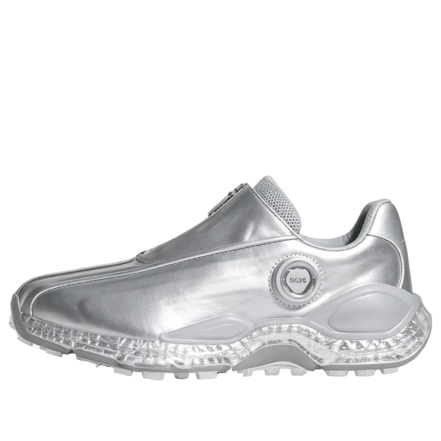 (WMNS) adidas Codechaos 27 Boa Spikeless Golf 'Silver Metallic Zero Metallic' KI5755