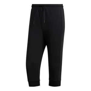 adidas M PNT 34 DK 3S Training Running Sports Slim Fit Cropped Pants Black FT2839