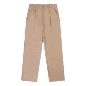 Converse Logo Skate Straight Pants Asia Sizing 'Tan' 10026552-A02