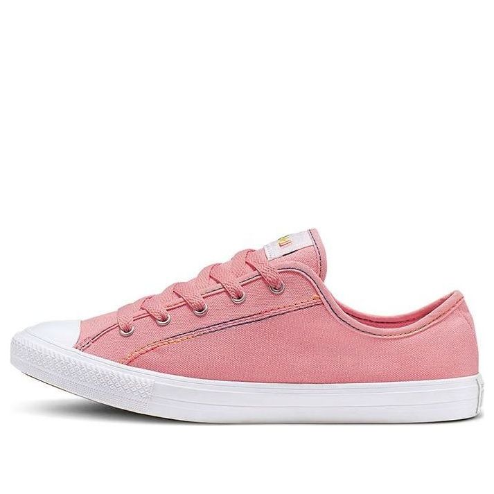 (WMNS) Converse Chuck Taylor All Star Dainty Rainbow Low 'Pink White' 564980C