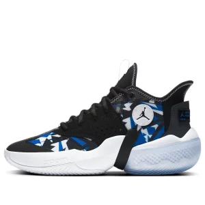 Air Jordan React Elevation 'Fractal Pattern - Black Racer Blue' CK6618-004