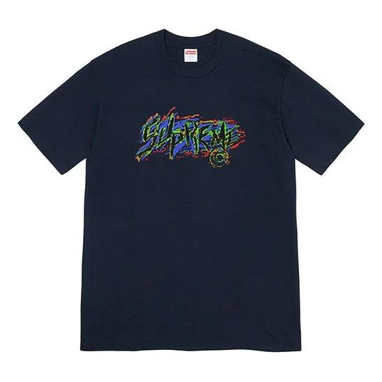 Supreme FW20 Week 7 Scratch Tee T SUP-FW20-176-DBLU