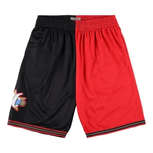 Mitchell & Ness X Nba Split Swingman Shorts 'Philadelphia 76ers 2000' SMSH4855-P7600PPPBKGD