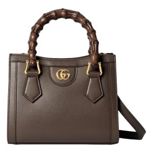 (WMNS) Gucci Diana Small Tote Bag 'Dark Taupe' 832936-AAGUI-2818