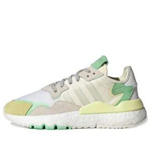 (WMNS) adidas originals Nite Jogger 'White Yellow Green' FY3104