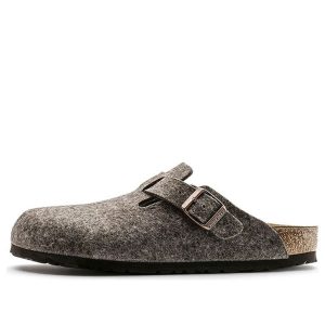 Birkenstock Boston Wool Felt Sandals 'Cacao' 0160583