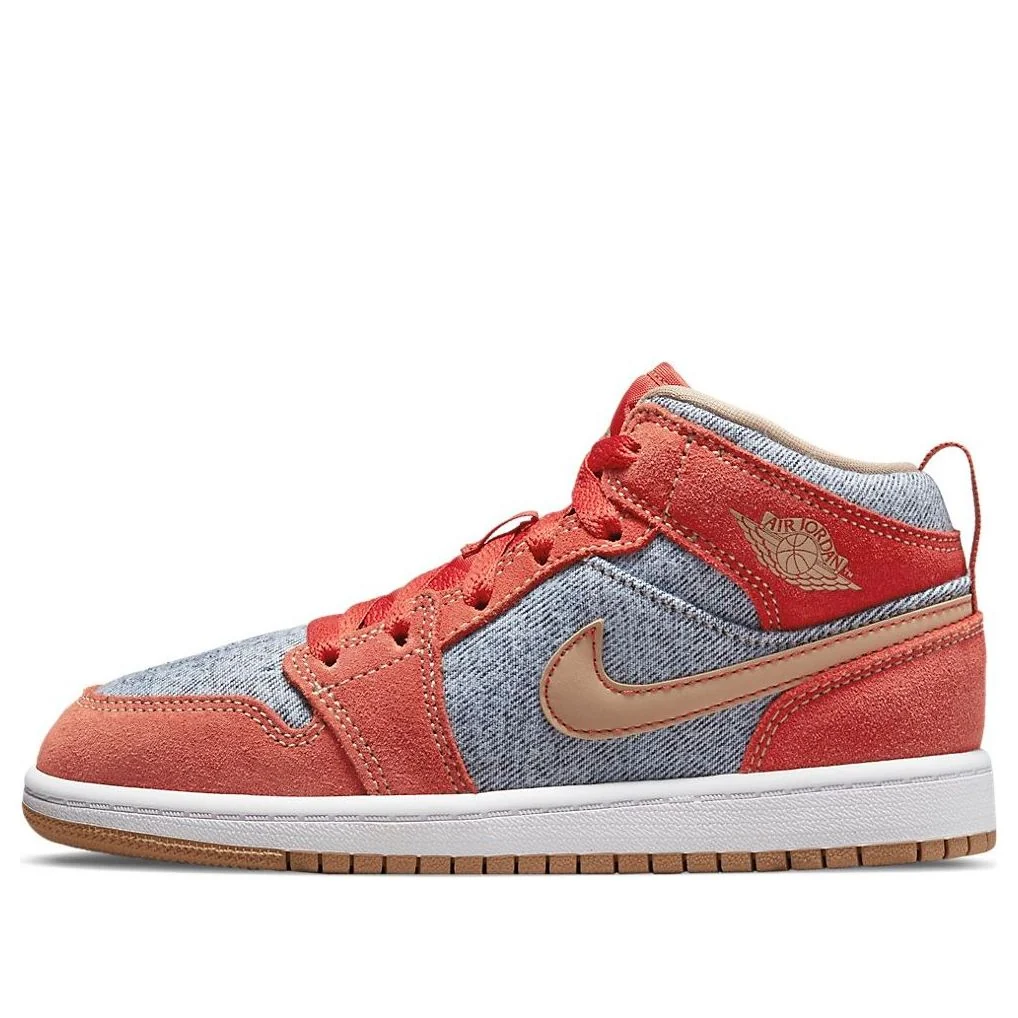 (PS) Air Jordan 1 Mid SE 'Denim Red' DM4383-600