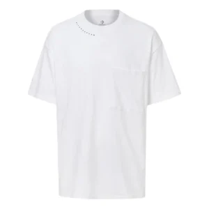 Converse FW20 Basic Round Neck Short Sleeve Couple Style 'White' 10021417-102