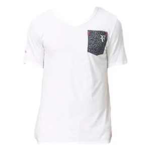 Air Jordan Court RF Elephant Fill T-Shirt 'White' 716887-100