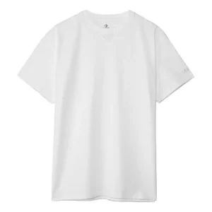 Converse x Kim Jones Logo Print Sports Crewneck Short Sleeve Men s White 10021732-A01