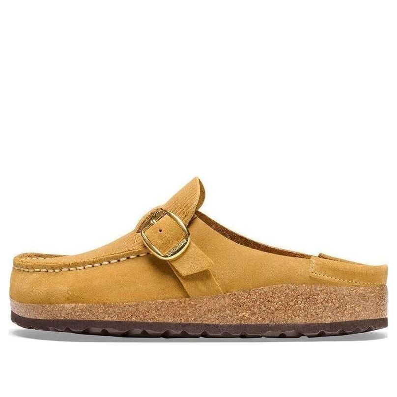 (WMNS) Birkenstock Buckley Suede Embossed 'Corduroy Cork Brown' 1026235