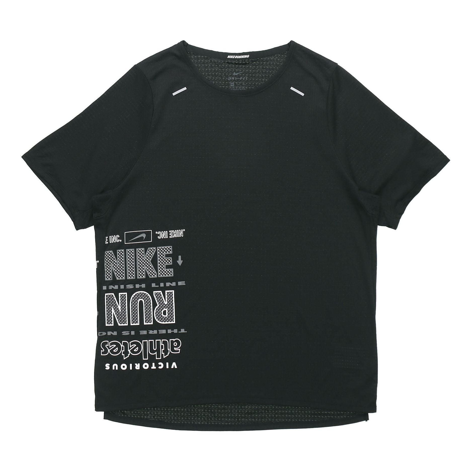 Nike Rise 365 Future Fast Nike Run Running Short Sleeve Black CK0678-010