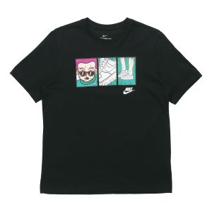 Nike Sportswear Applique T-Shirt 'Black' CT6528-010