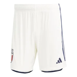 adidas Italy 23 Away Shorts 'Off White' HS9878