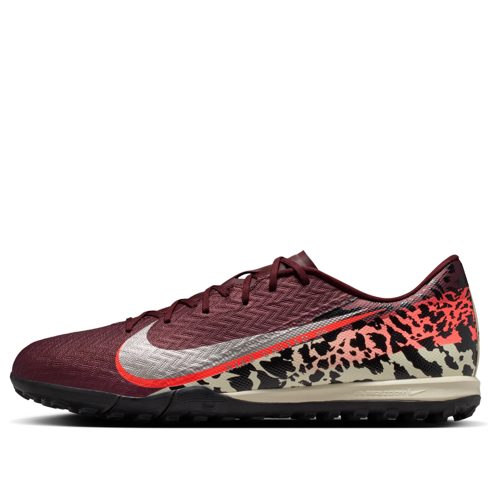 Nike Mercurial Vapor 16 Academy TF 'Burgundy Crush University Red Fossil Metallic Silver' IO9328-661