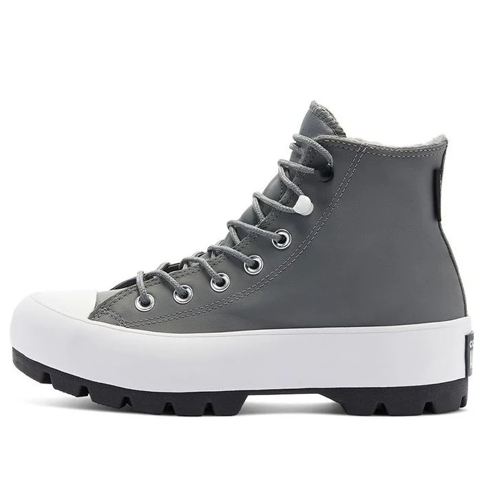 (WMNS) Converse Chuck Taylor All Star Lugged Winter High GTX 'Limestone Grey' 569555C